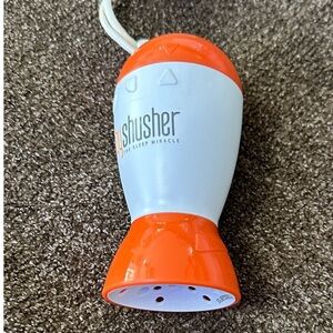 Baby Shusher Sleep Aid in Orange and White